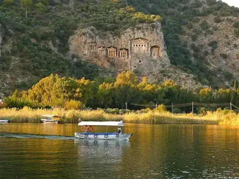 Daily Dalyan City Tour from Dalyan – Kaunos Tombs & Iztuzu Beach (Private)