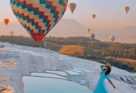 Pamukkale Baloon Ride from Bodrum