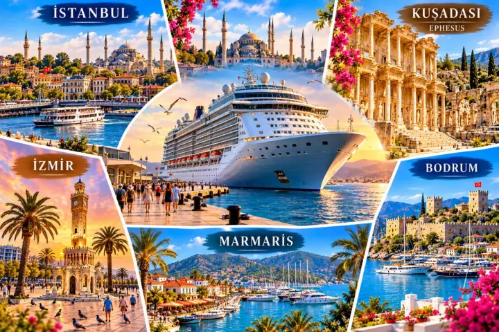 Shore excursions for cruise guests at Turkey's main ports