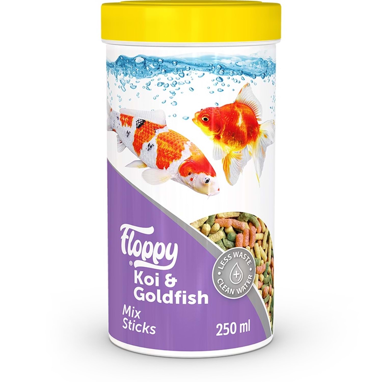 Floppy Koi Goldfish Mix Sticks 250 Ml Japon Balık Yemi