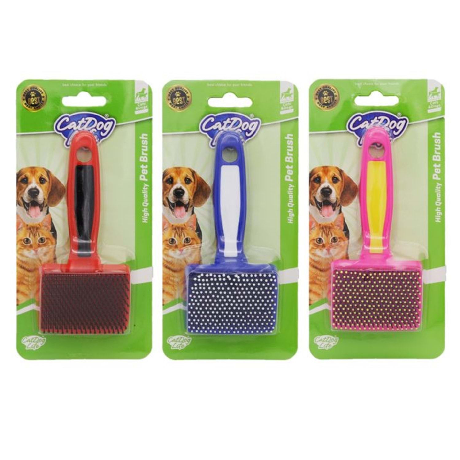 Cat Dog Life Kedi ve Köpekler İçin Masaj Uçlu Fırça