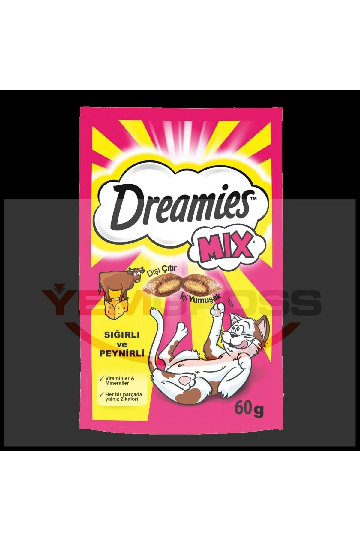 Dreamies Kedi Ödül Beef Peynir
