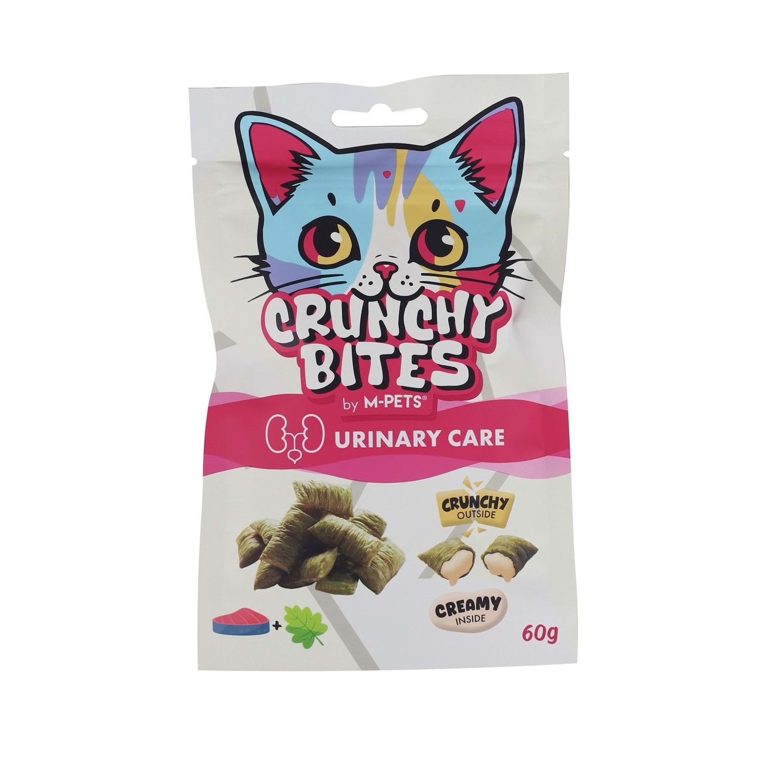 M-Pets Crunchy Bites Urinary Care Fonksiyonel Kedi Ödülü 60 Gr