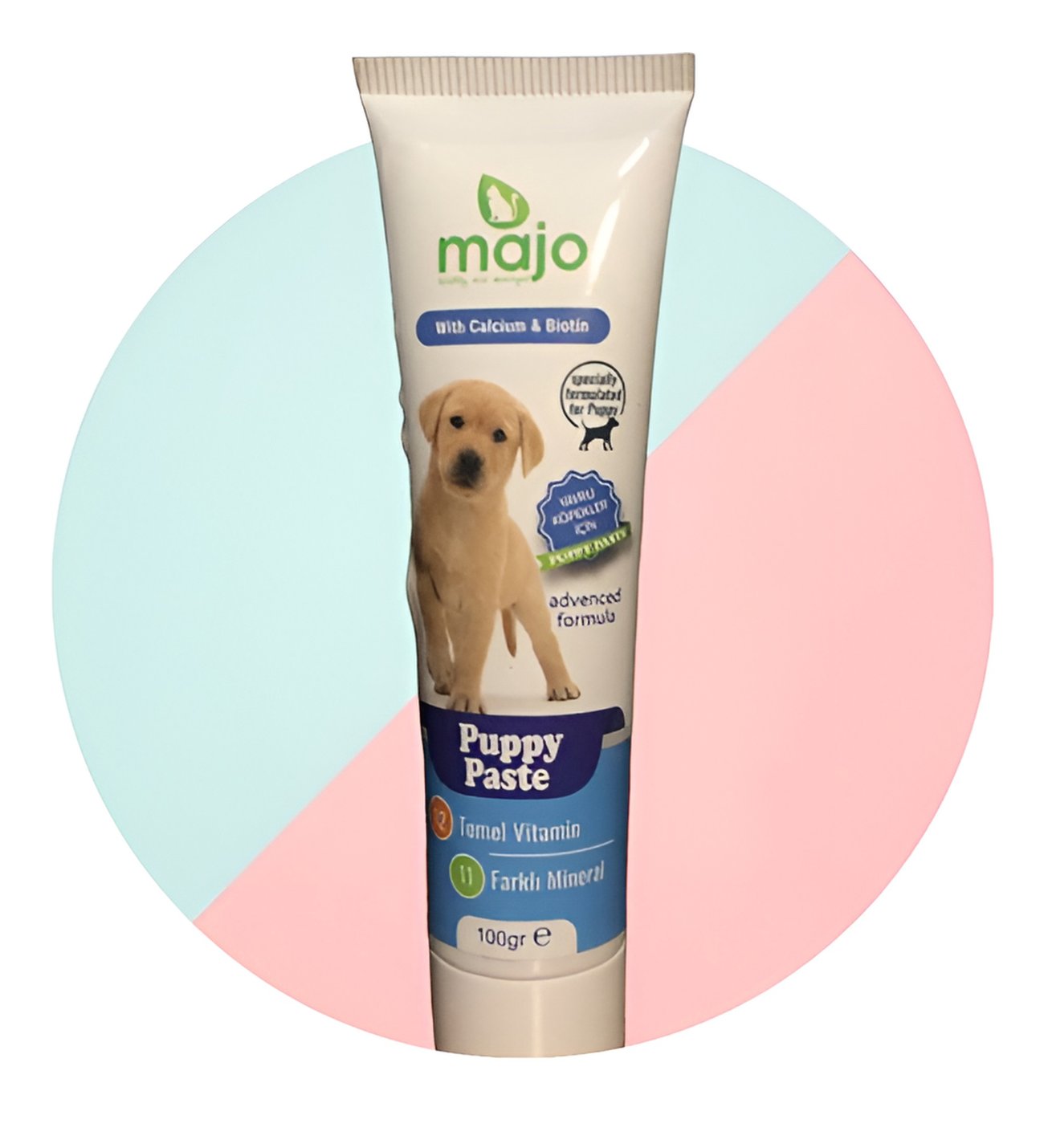 Majo Puppy Vitamin Paste Yavru Köpek Multivitamin Macunu 100 Gr