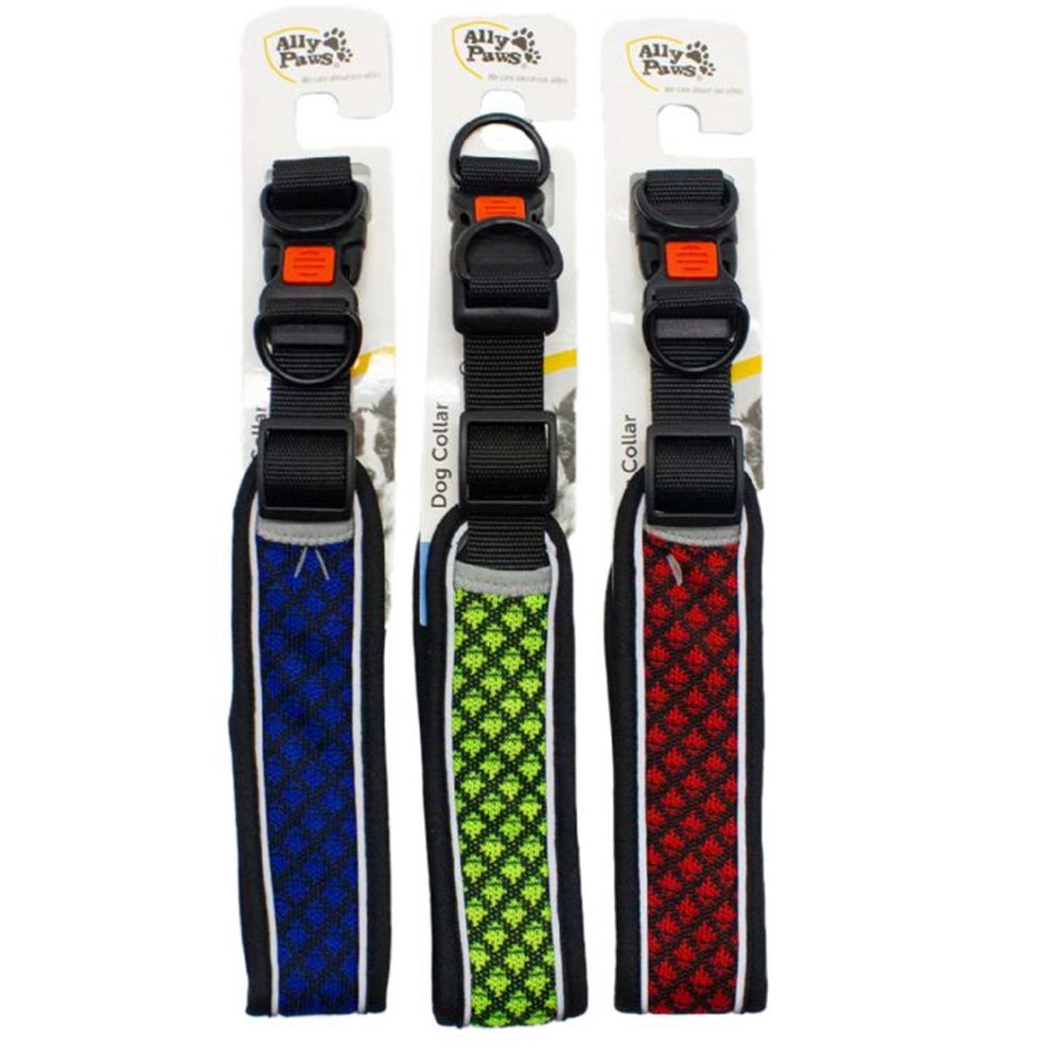 Ally Paws Köpek Tasma L Boy 2,5 Cm 40-60 Cm Boyun Çapı