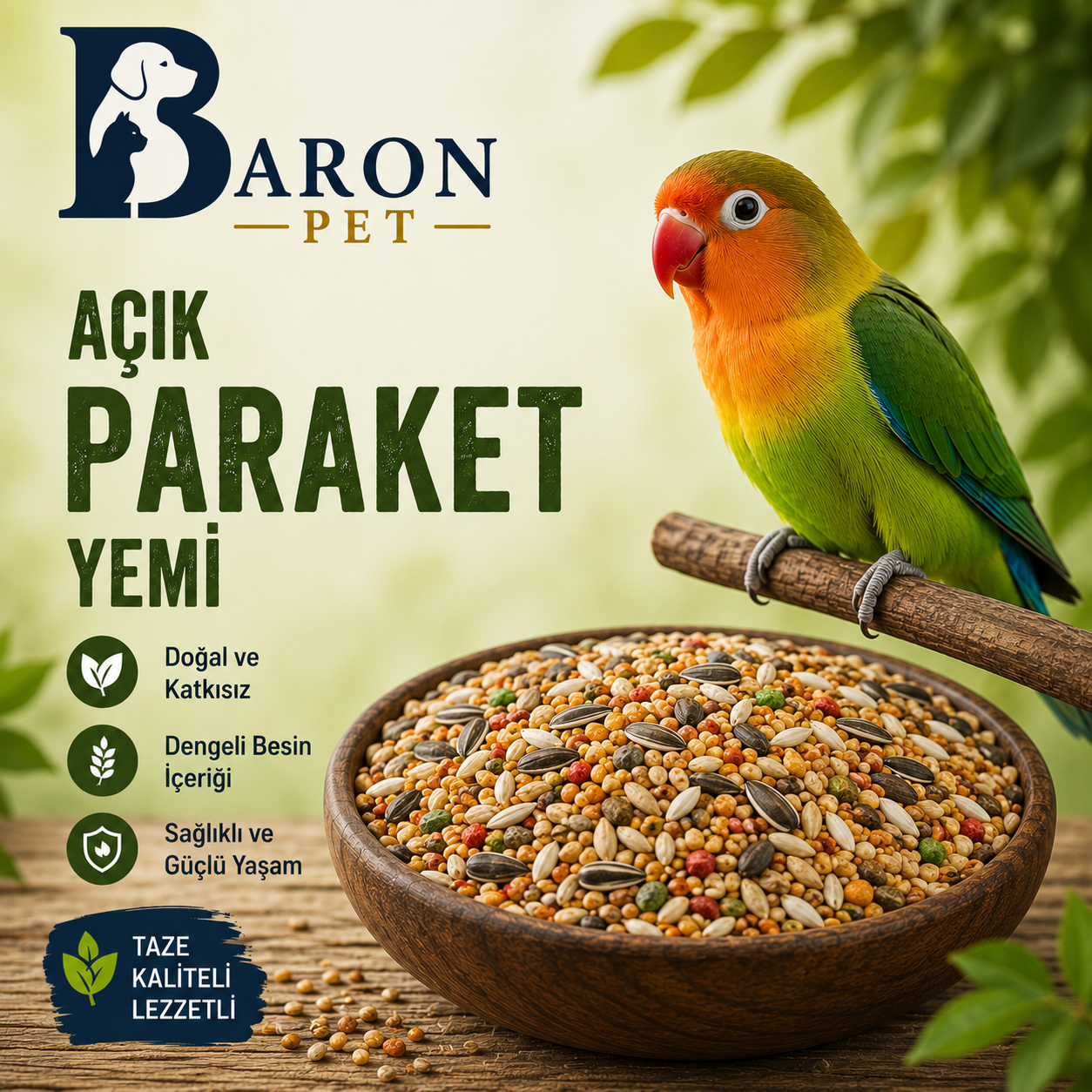 Açık Paraket Yemi
