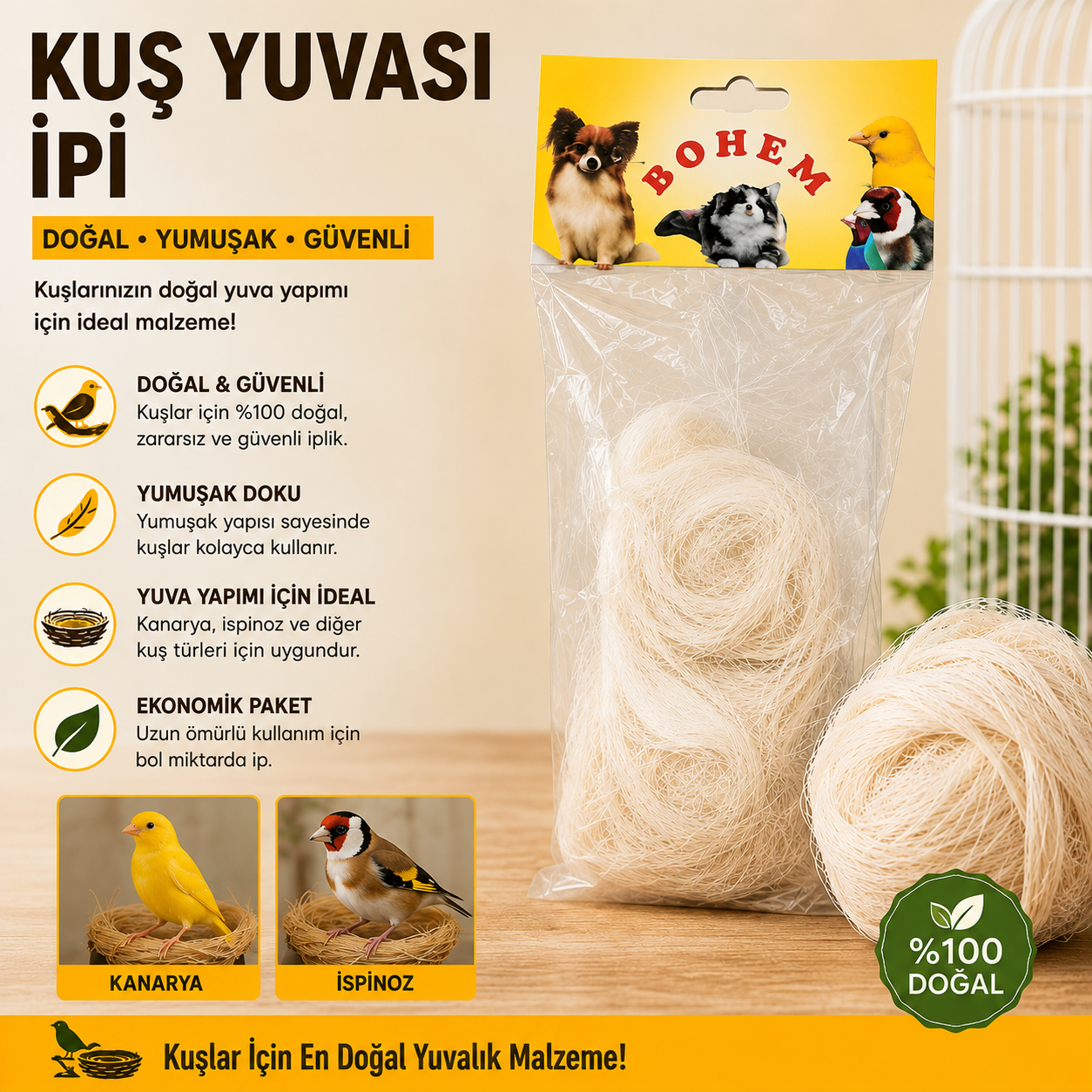 Kuş Yavruluk Kıl