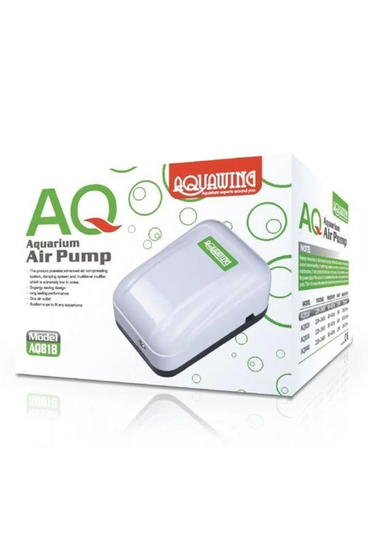 Aquawing Aq818 Tek Çıkışlı Hava Motoru