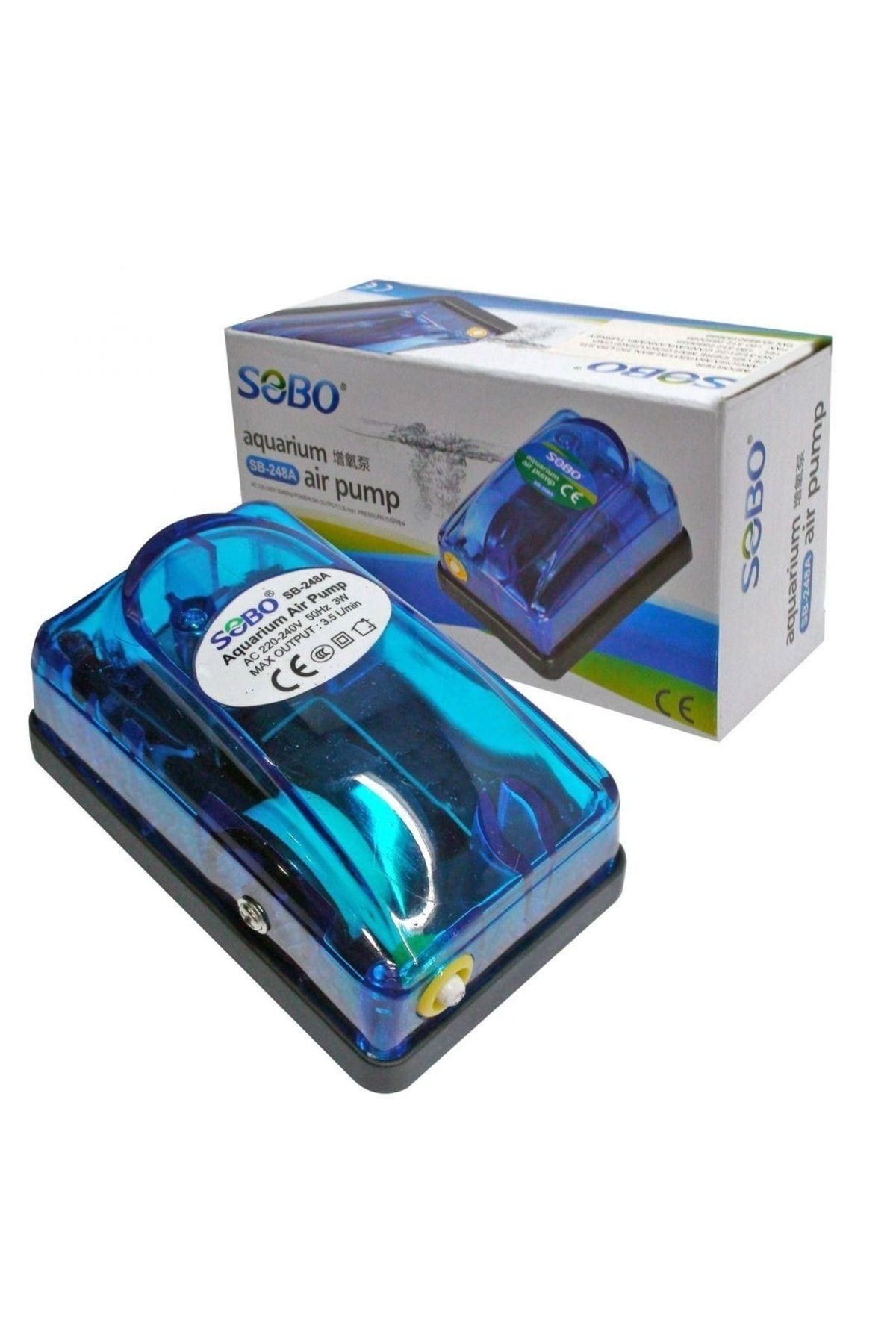 Sobo Tek Çıkışlı Hava Motoru SB-248A 3 Lt/dak 3W