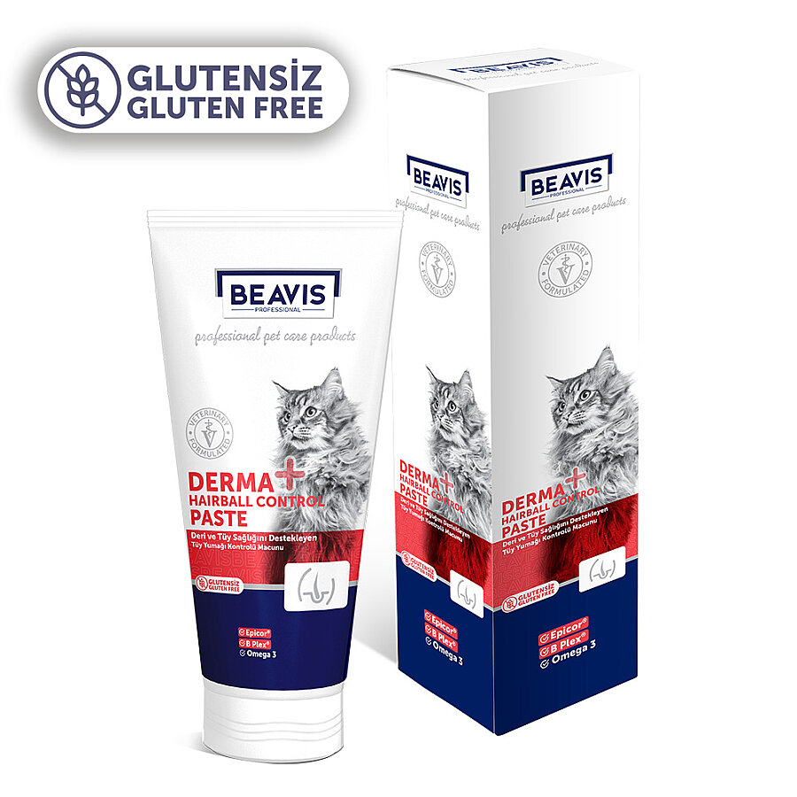 Beavis Derma Antihairball Kedi Malt Pasta Glutensiz 75 Ml
