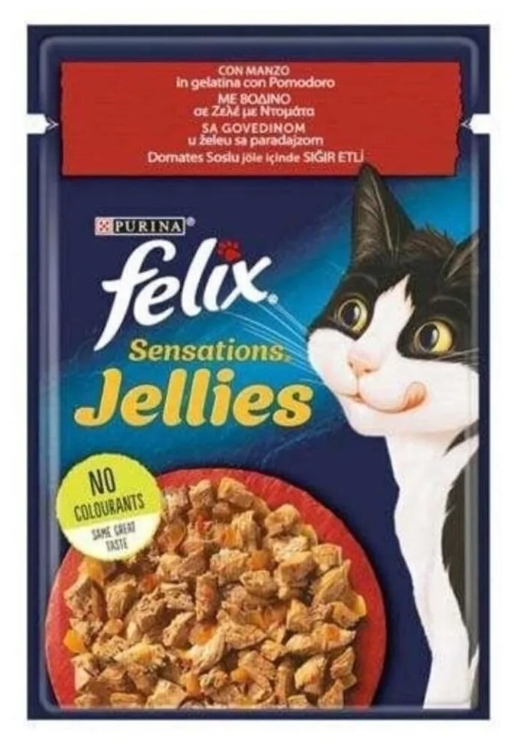 Felix Kedi Pouch Sığır Etli