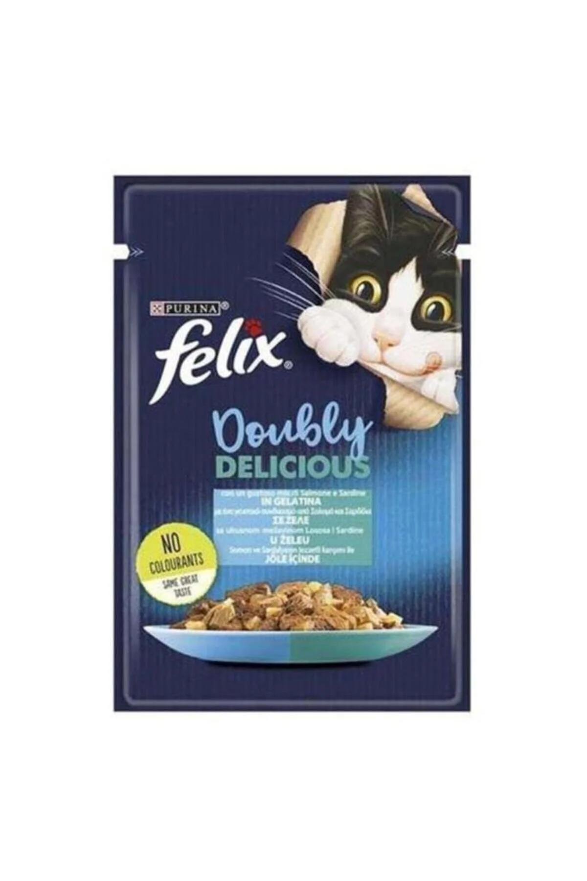 Felix Kedi Pouch Somonlu