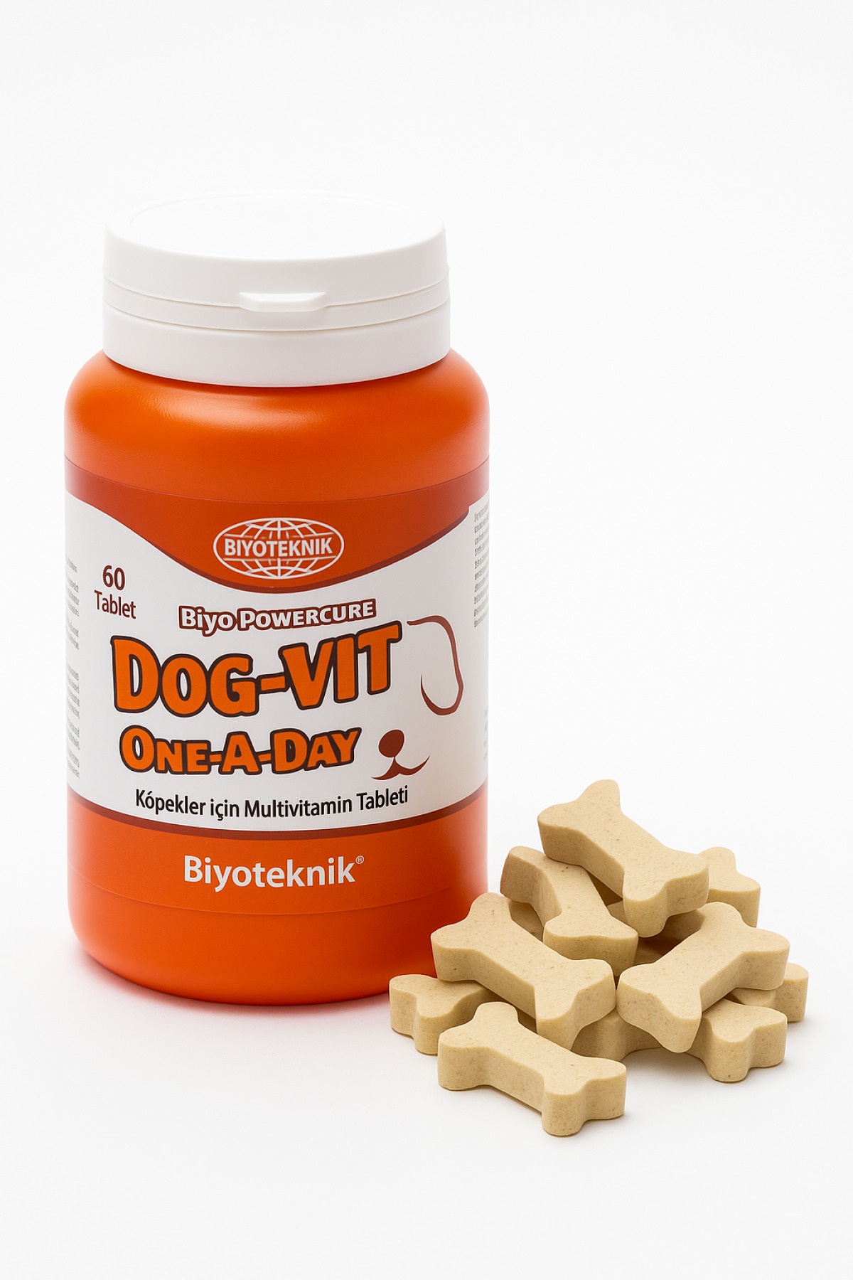 Biyoteknik Dog Vit Köpekler İçin Multivitamin 60 Tablet