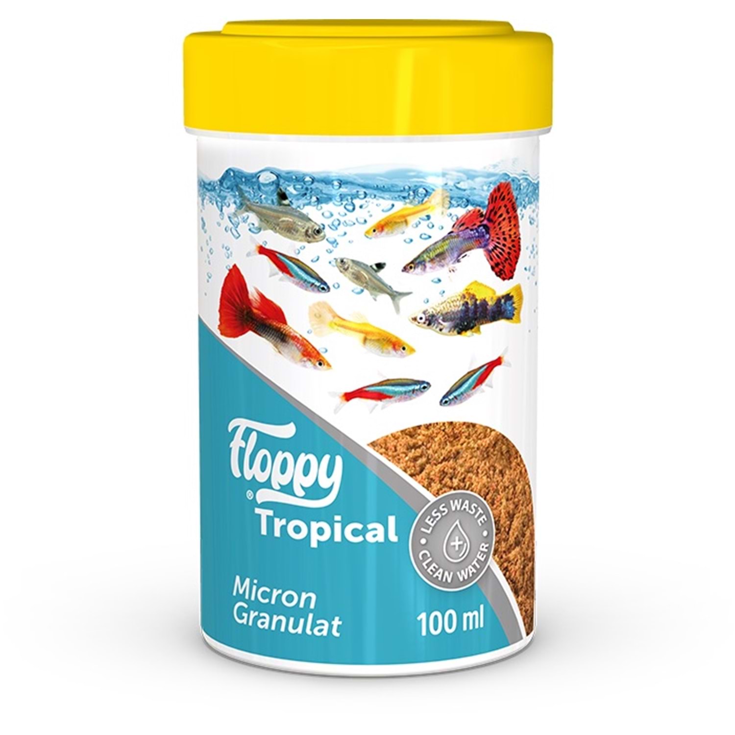 Floppy Tropical Micron Granulat 100 Ml Yavru Balık Yemi