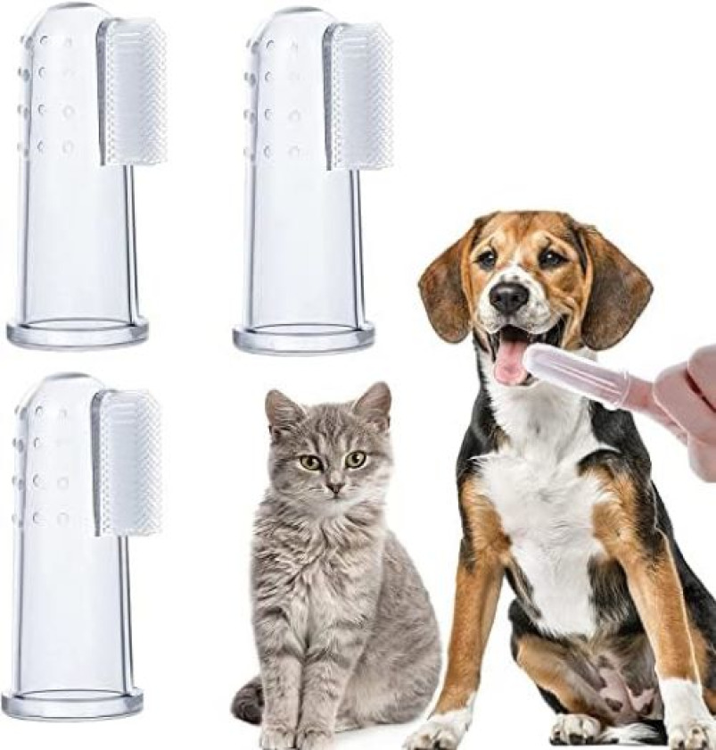 Kedi ve Köpekler İçin Parmak Diş Fırçası