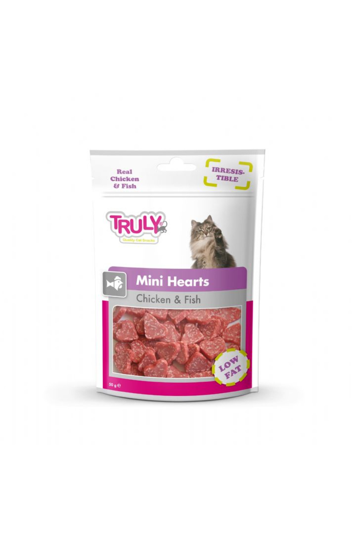Truly Kedi Ödül Mini Hearths Tavuk Balık