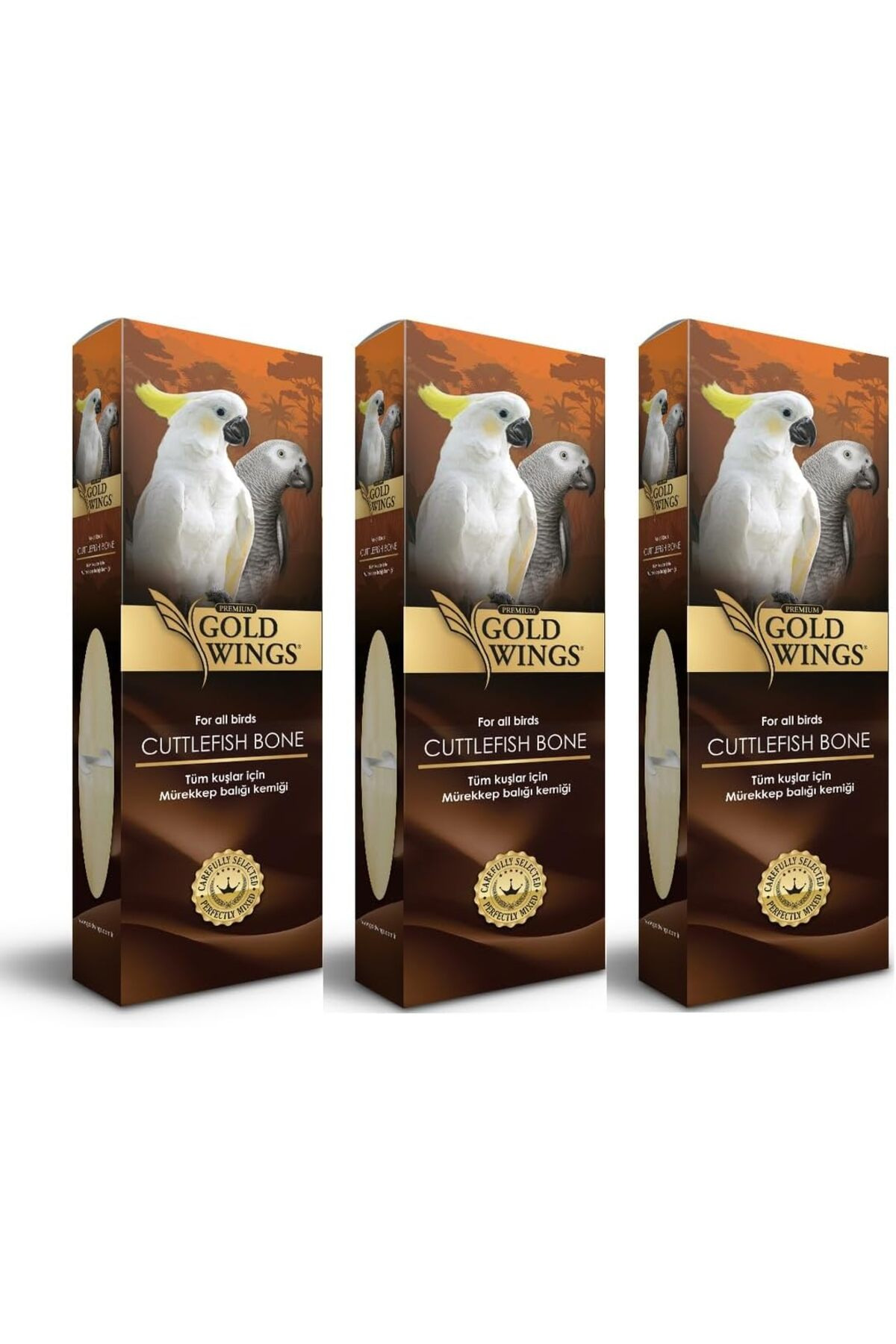 Gold Wings Premium Kalamar Kemik Büyük Boy X 3 Adet
