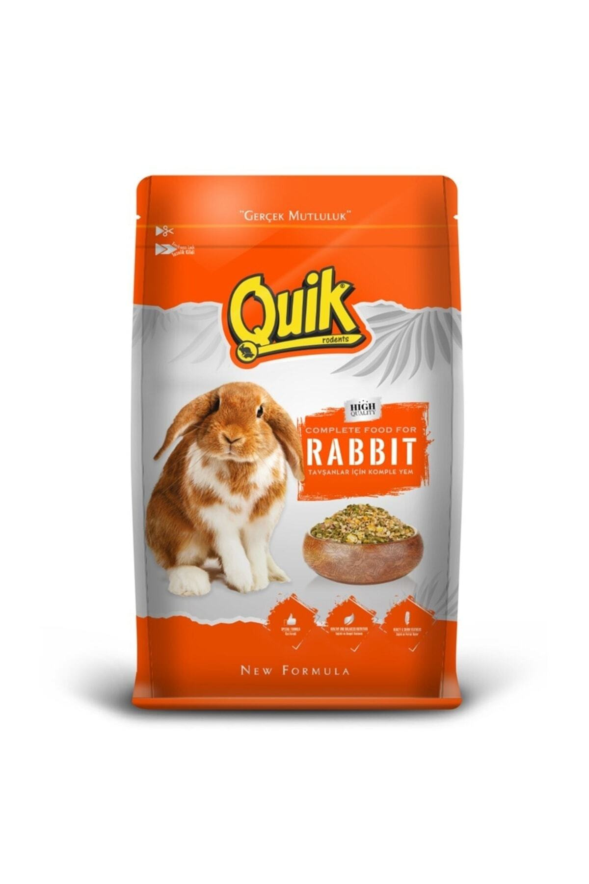 Quik Tavşan Yemi 750 Gr X 6 Paket