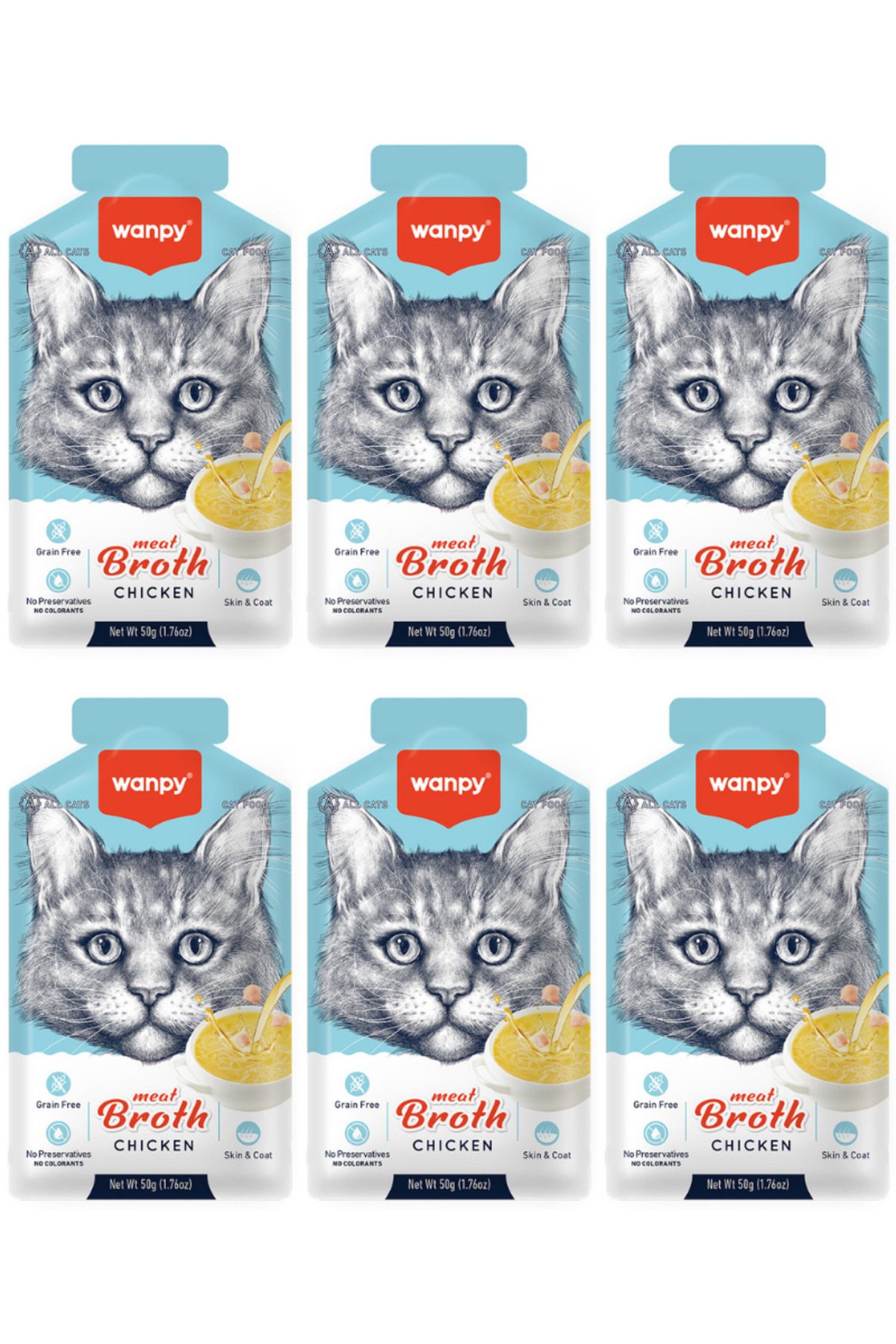Wanpy Kedi Çorba Tavuklu X 6