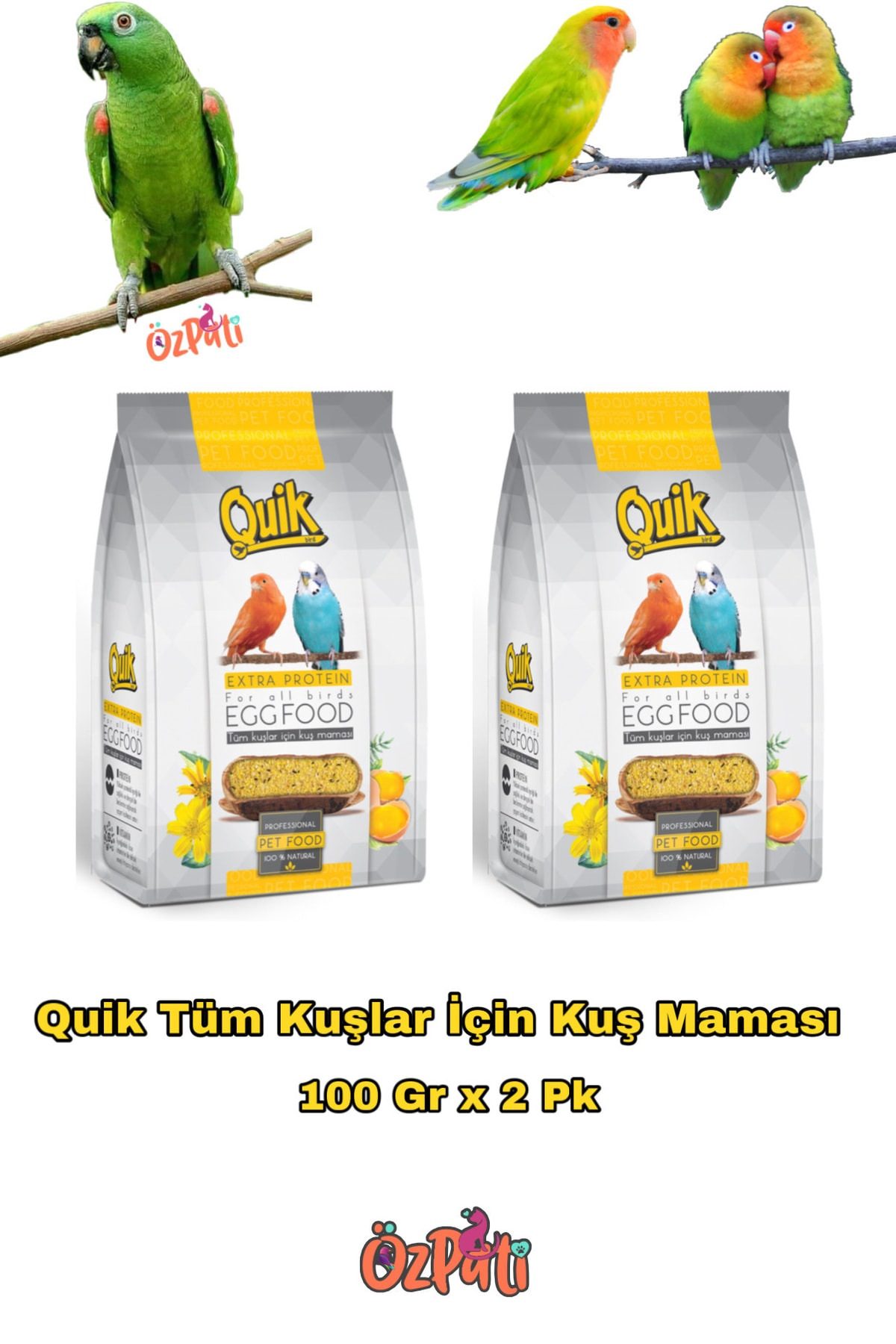Quik Kuş Maması X 2