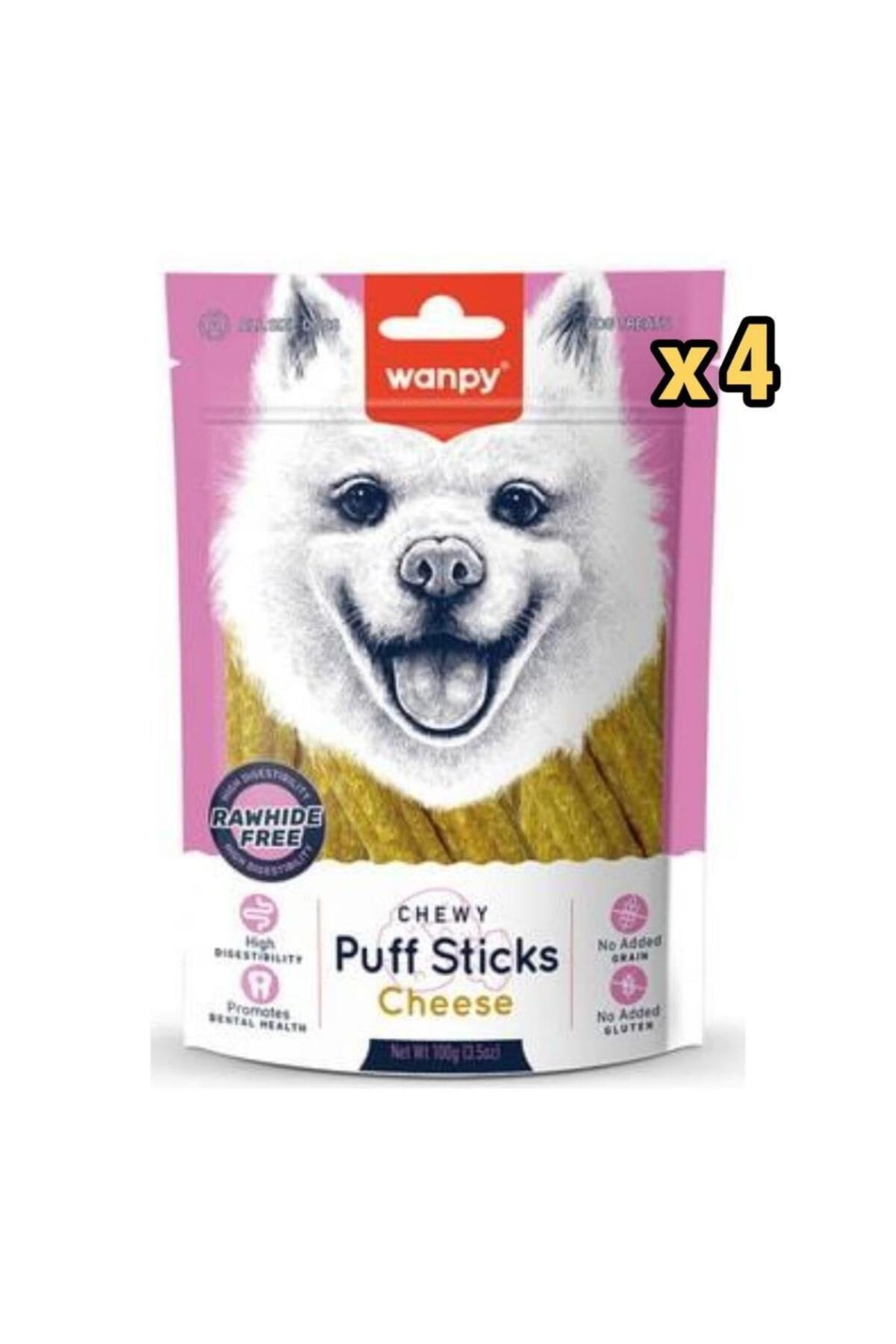 Wanpy Köpek Ödül Puff Sticks Cheese X 4