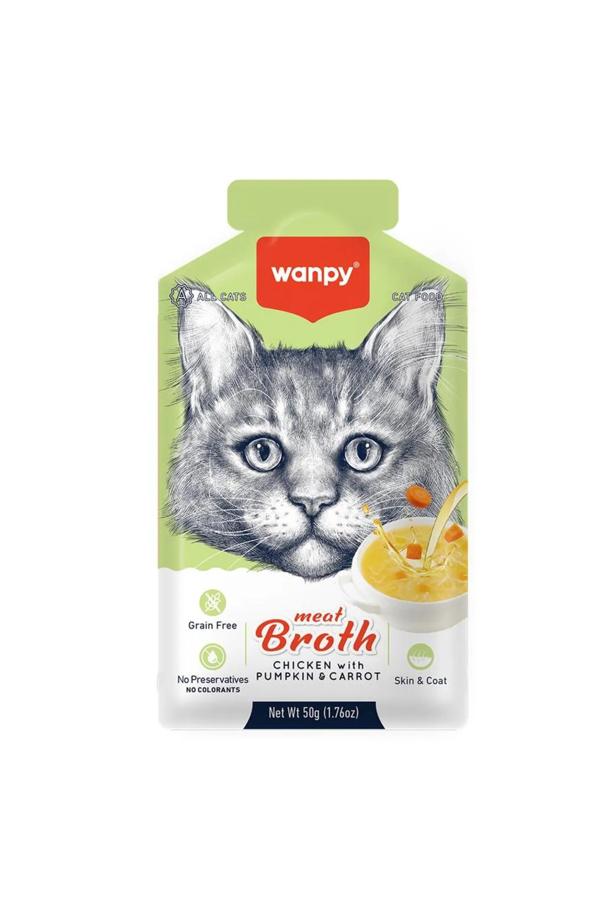 Wanpy Kedi Çorba Tavuk Balkabak X 6