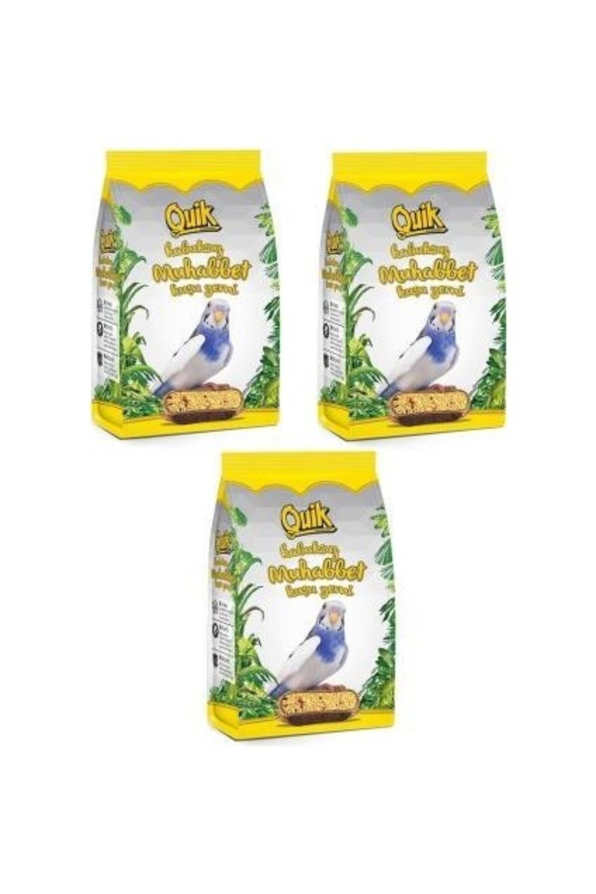Quik Kabuksuz Muhabbet Yemi 400 Gr X 3