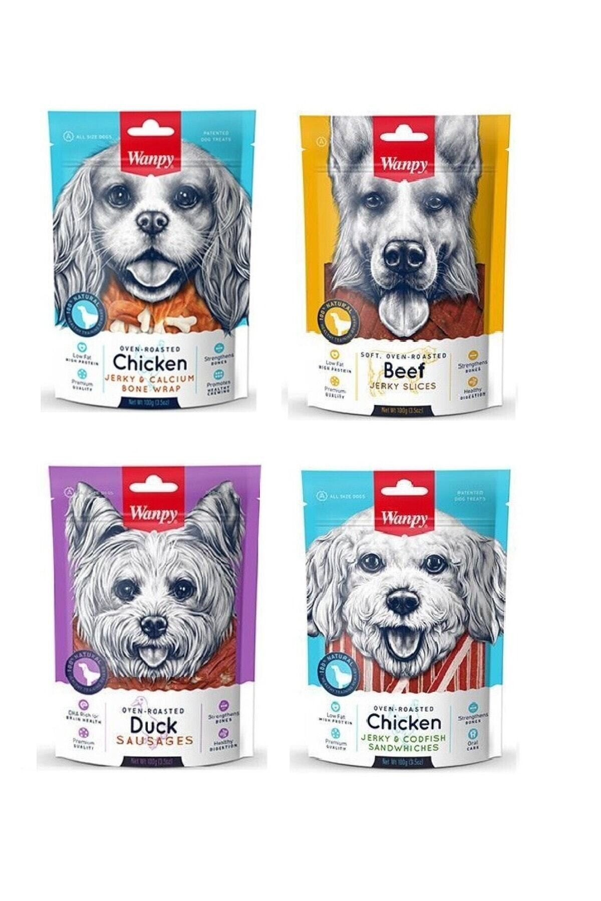 Wanpy Köpek Ödül 4 lü Set
