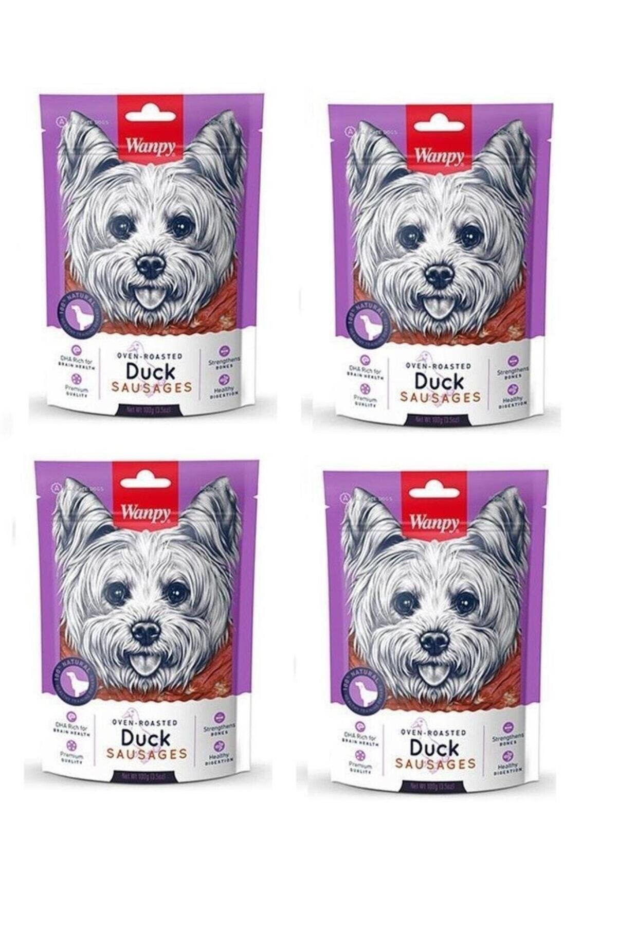 Wanpy Duck Sausages Köpek Ödülü 100 Gr X 4
