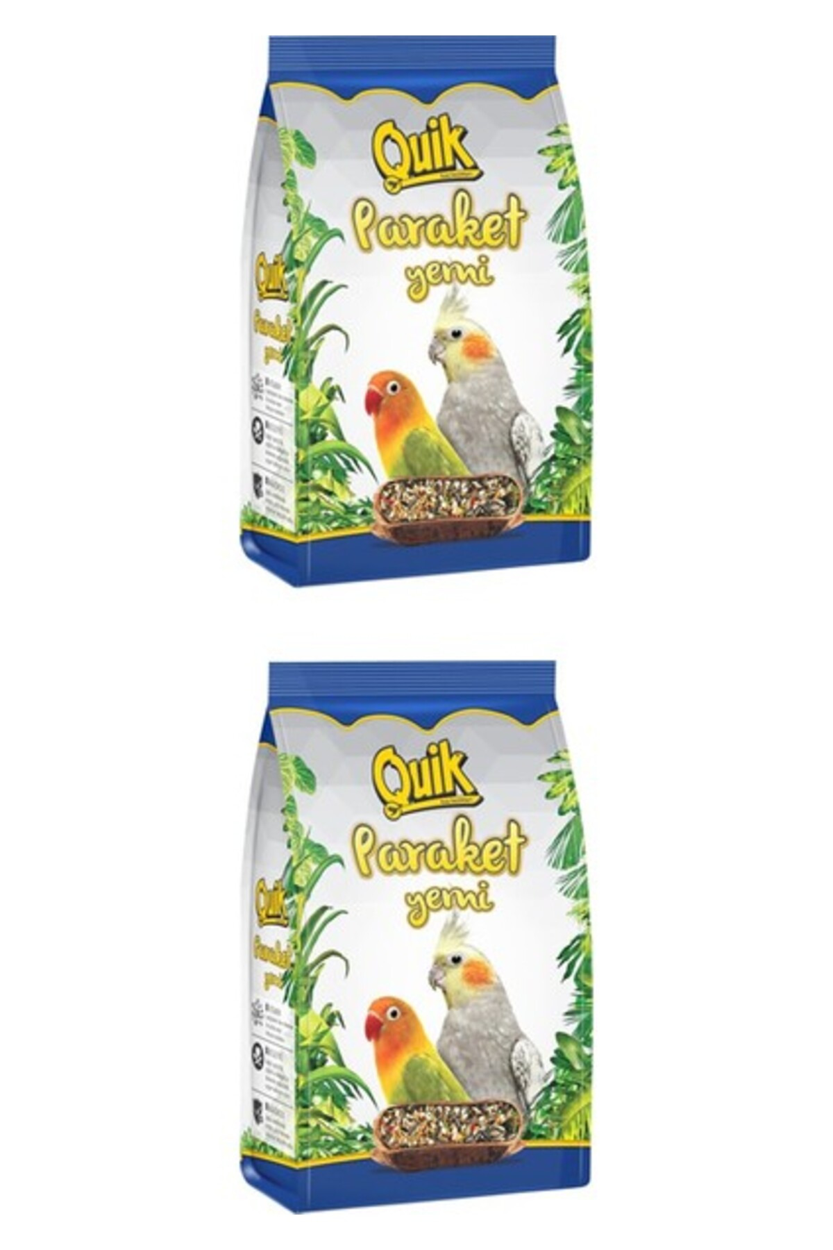 Quik Paraket Yemi 750 Gr X 2