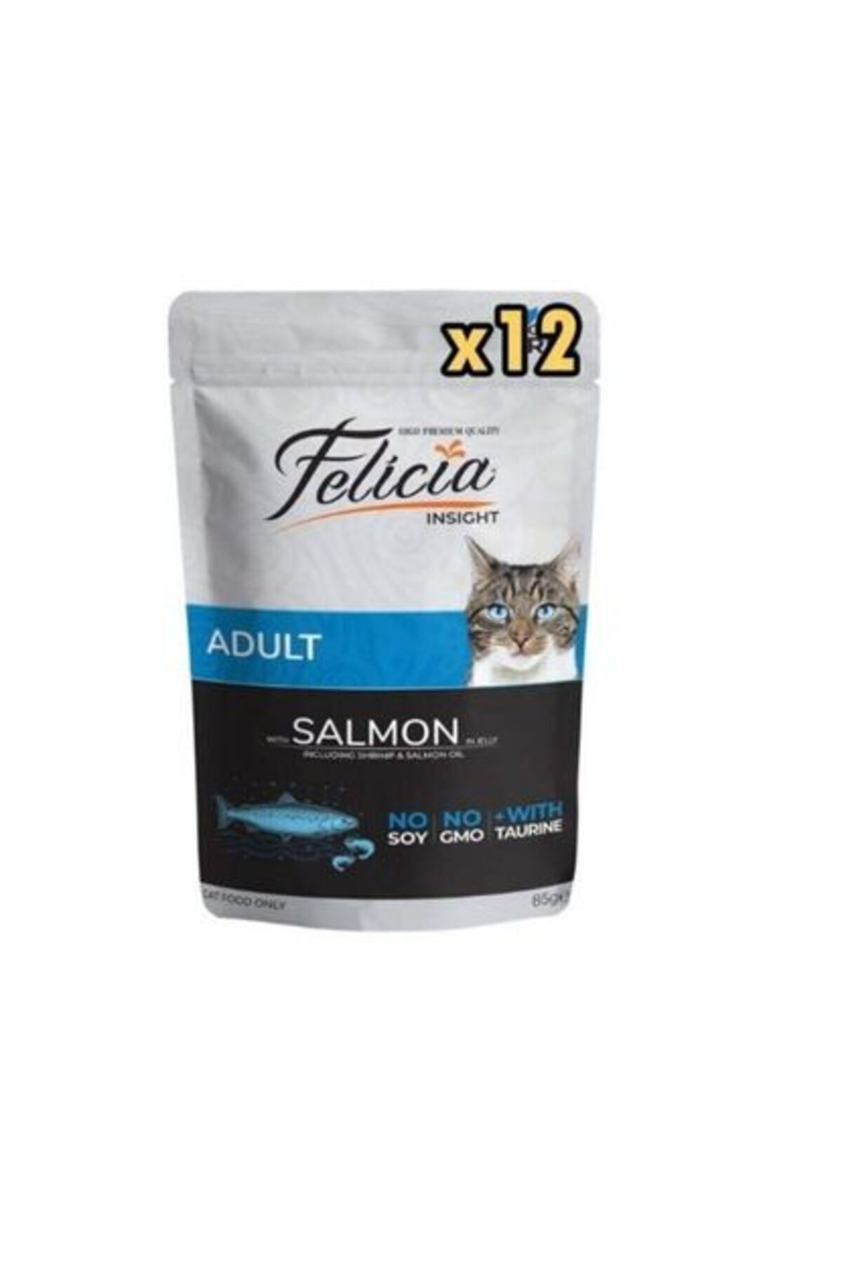 Felicia Kedi Pouch Somon X 12