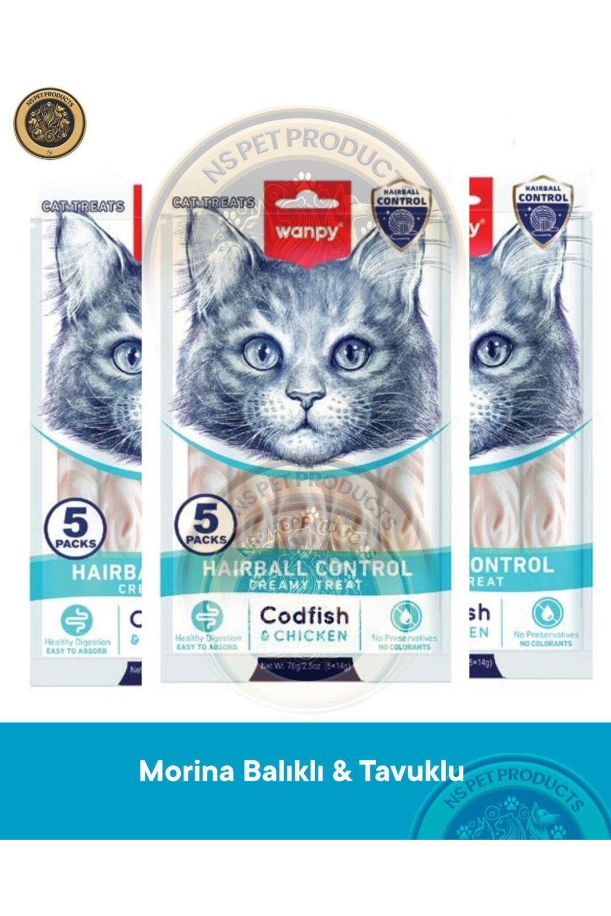 Wanpy Hairball Control Kedi Ödül 5 li X 3