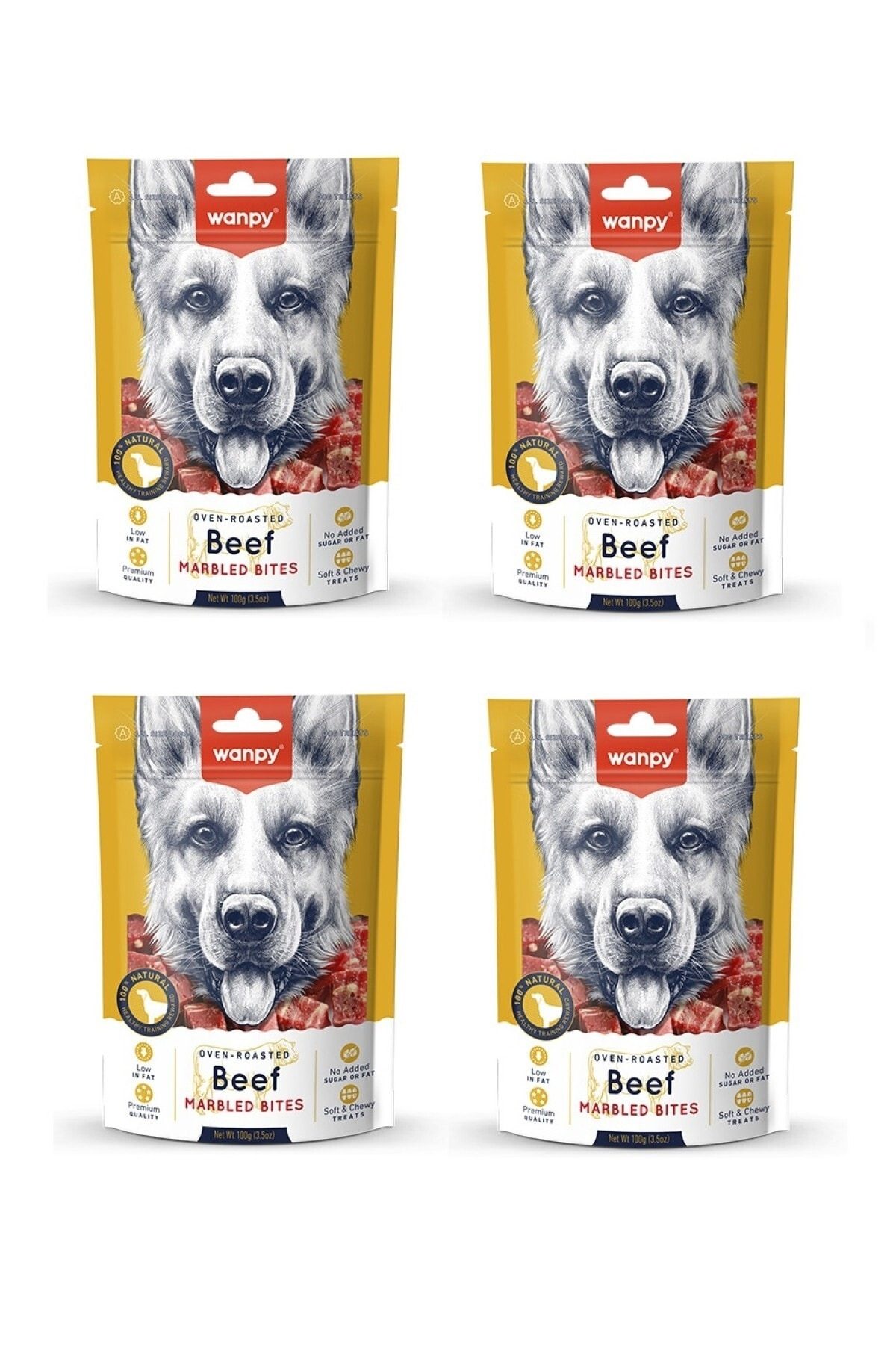 Wanpy Beef Marbled Bites Köpek Ödül X 4