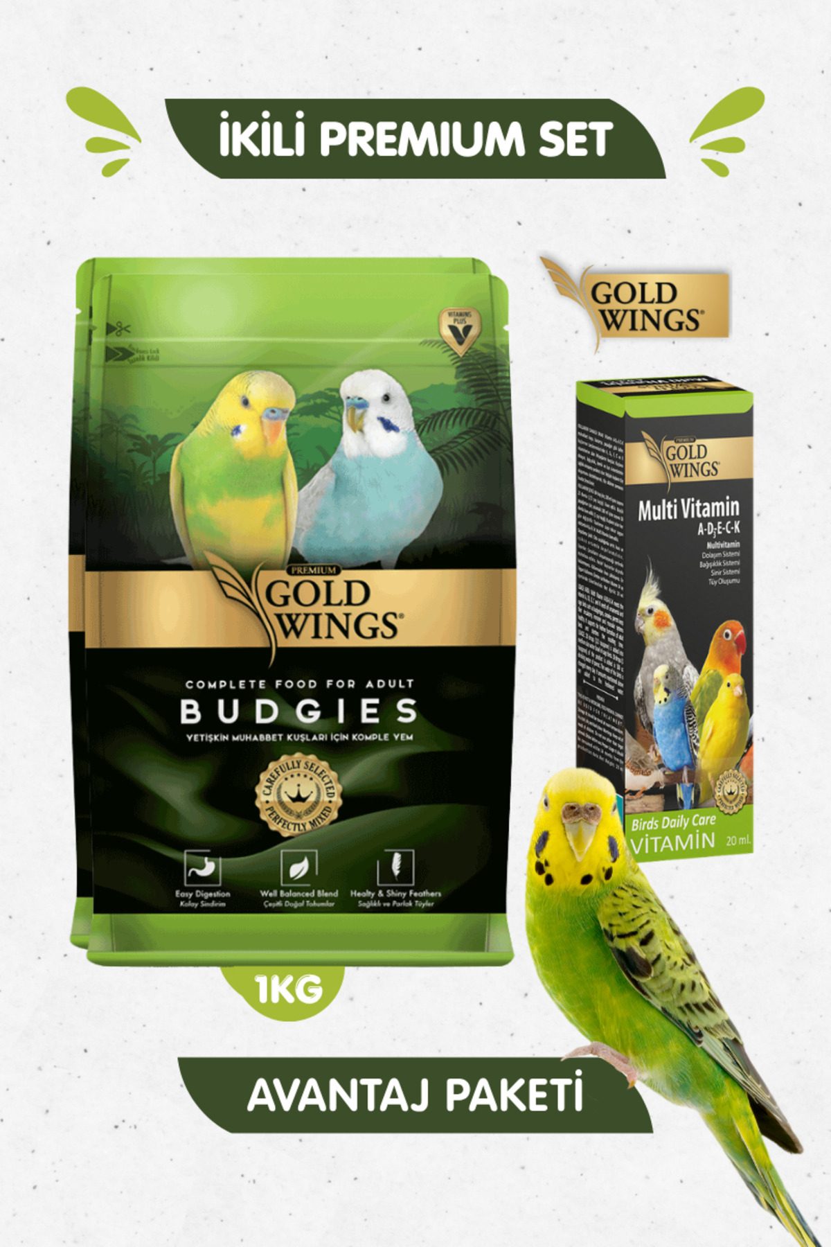 Gold Wings Premium 2 li Set