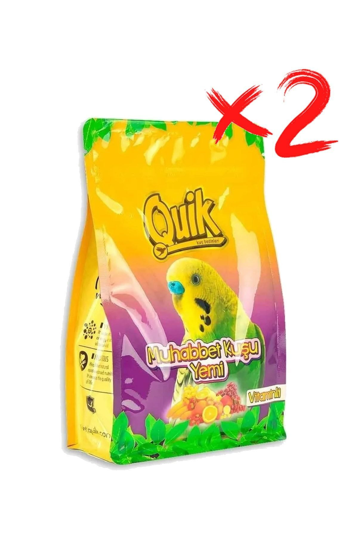 Quik Muhabbet Yemi Vitaminli Meyveli 400 gr X 2
