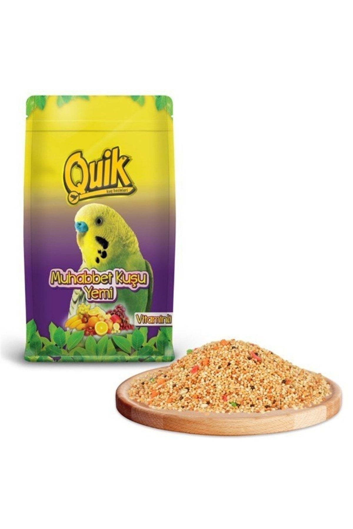 Quik Muhabbet Yemi Vitaminli Meyveli 400 gr X 3