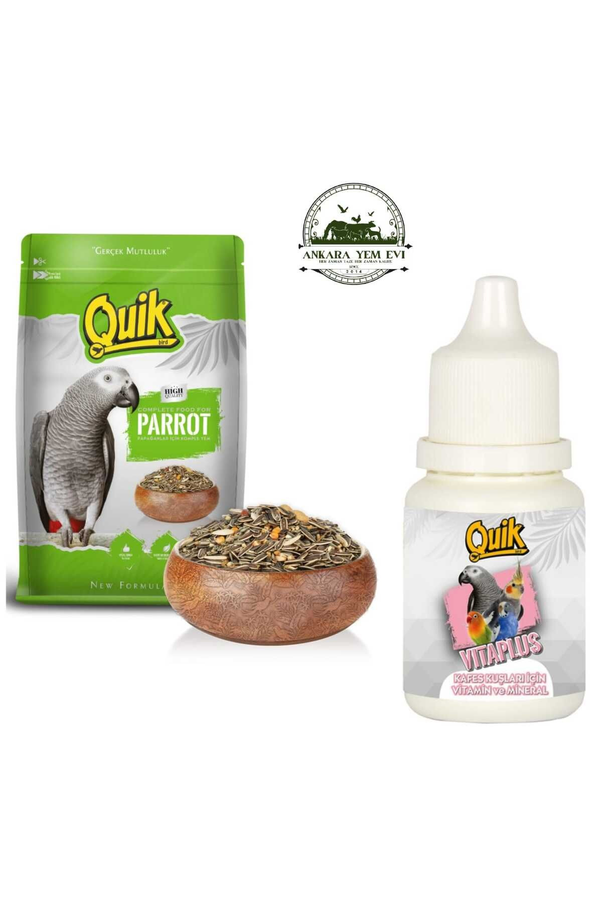 Quik Parrot & Multivitamin Set