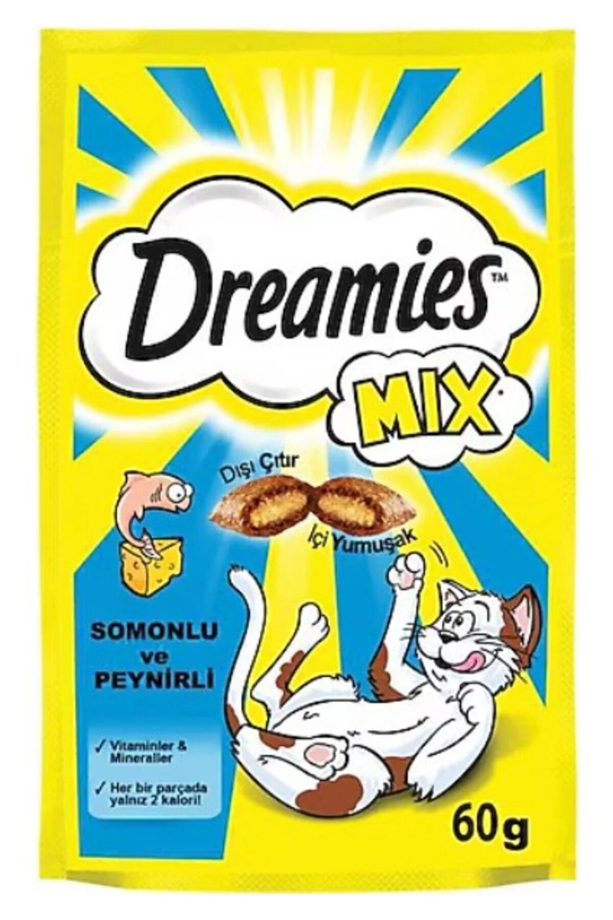 Dreamies Kedi Ödül Somon Peynir