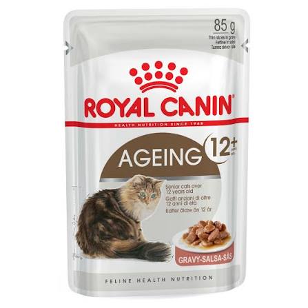 Royal Canin Ageing 12+ 85 Gr Yaşlı Kedi Yaş Maması Pouch Soslu