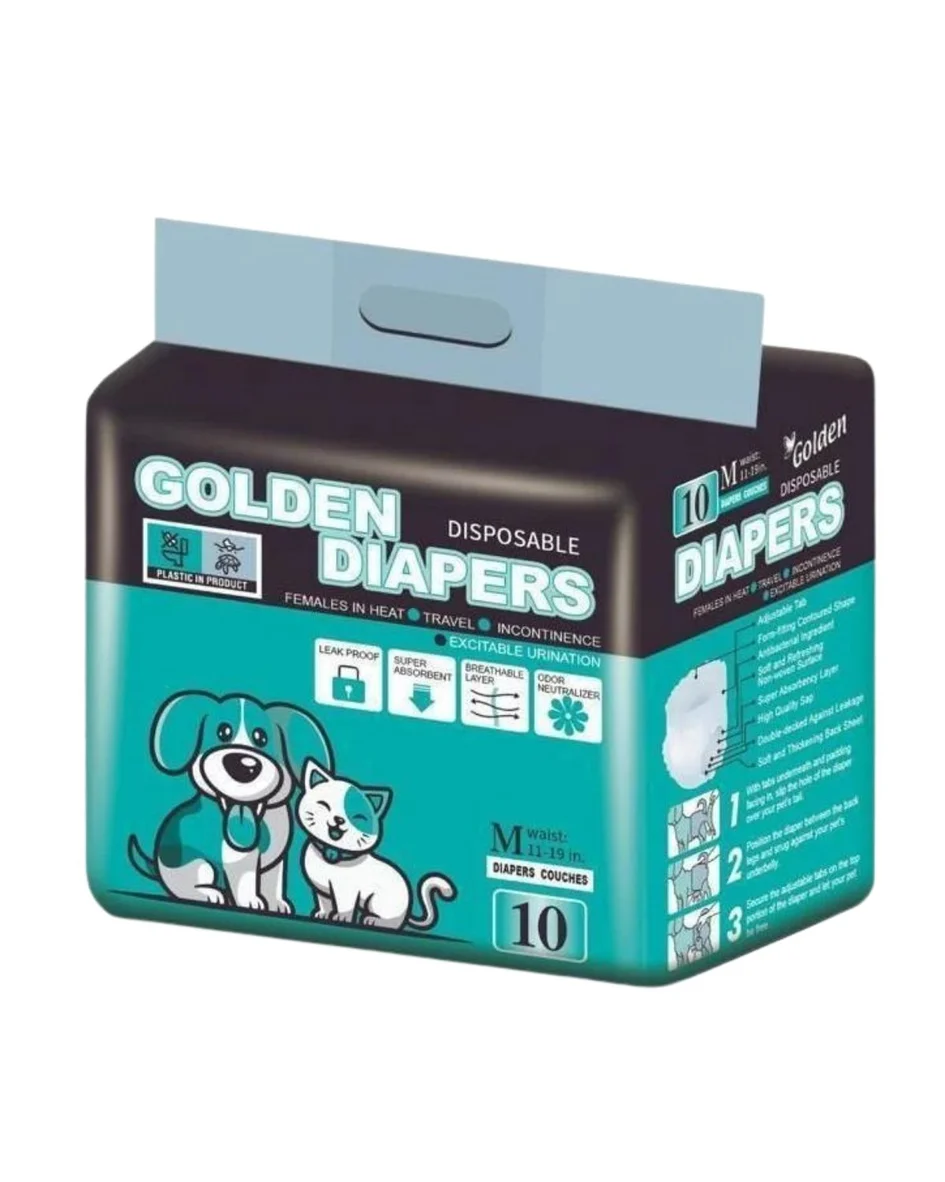 Diapers Köpek Bezi M Boy 10 lu
