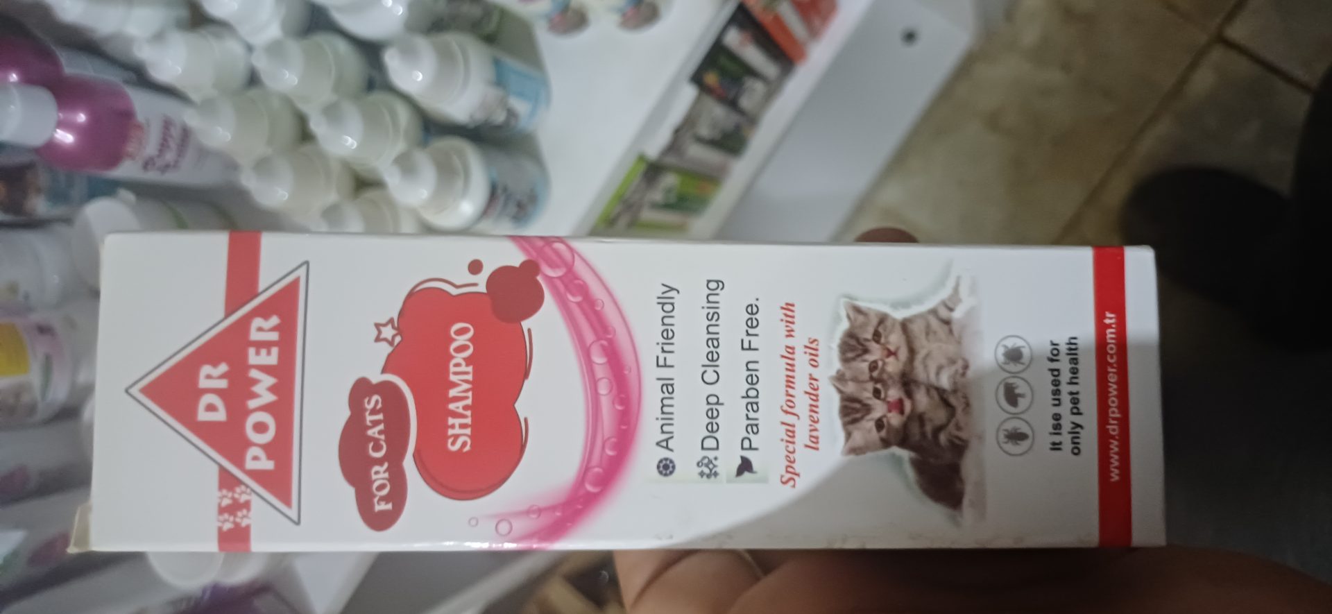 Bitkisel Kedi Şampuanı Dış Parazit Etkili Bit Pire Kene 250 ml
