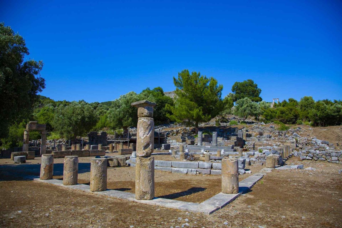 Muğla Kaunos Archaeological Site