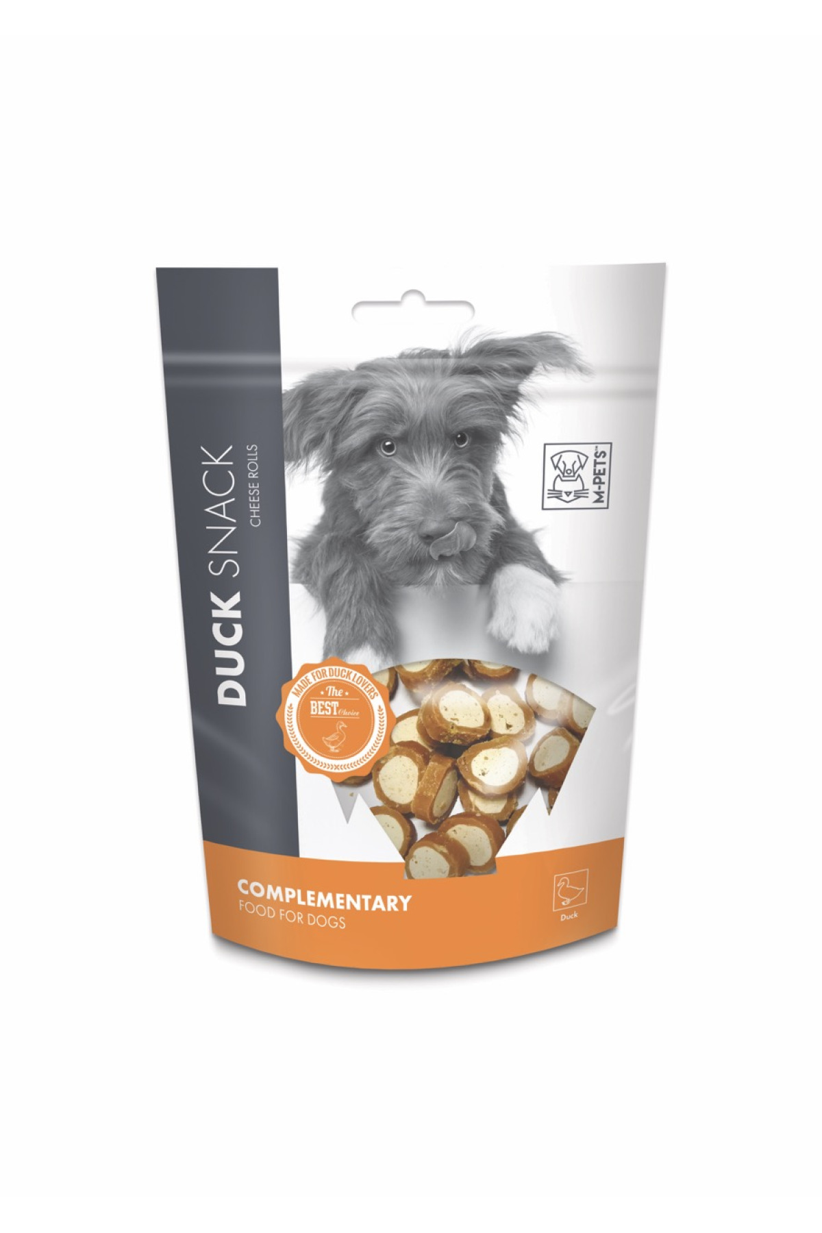 M-Pets My Snacky Duck Rolls Ördekli Sarmal Köpek Ödülü 80 Gr