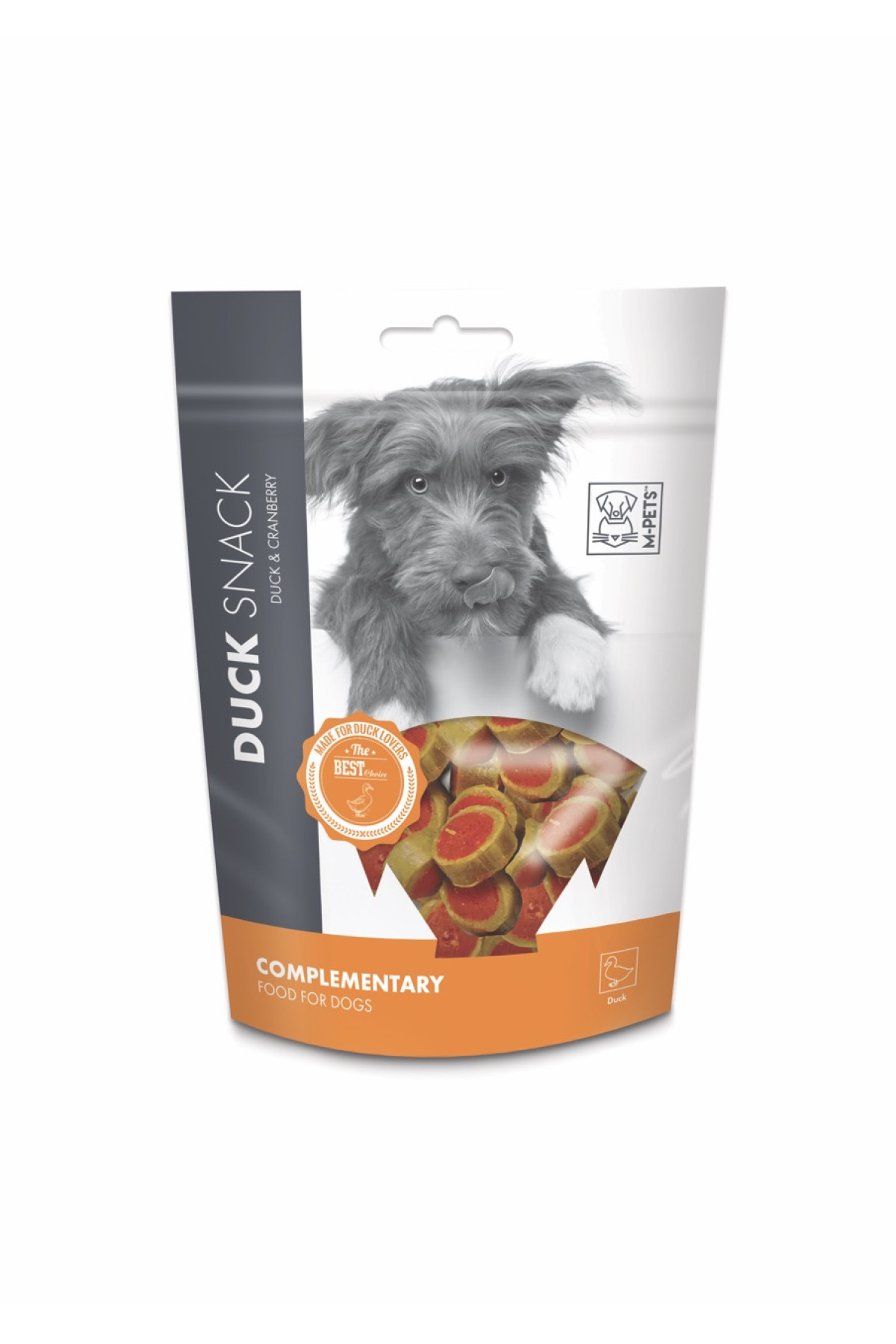 M-Pets My Snacky Duck & Cranberry Ördekli Yaban Mersinli Köpek Ödülü 80 Gr