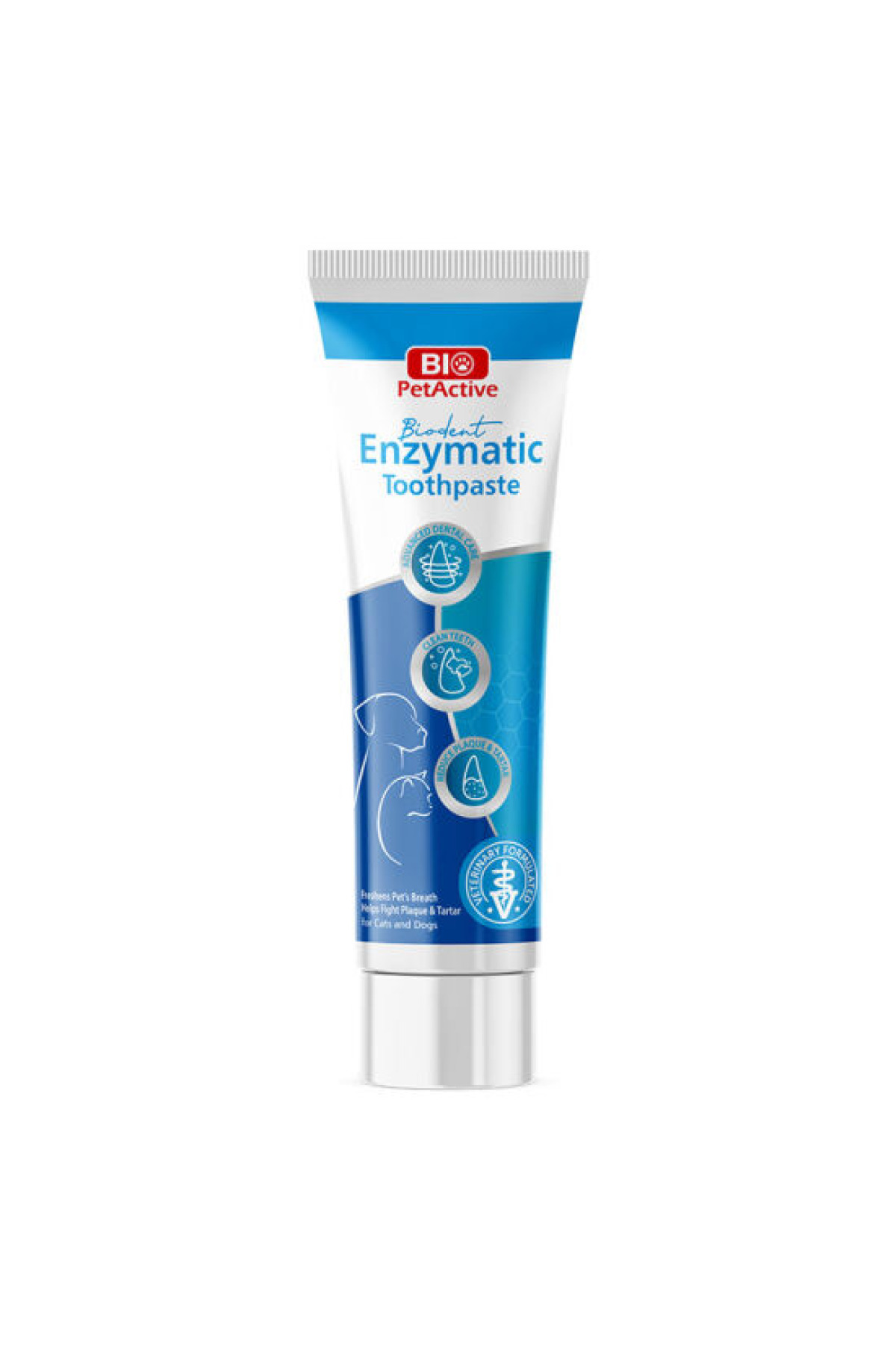 Bio Pet Active Biodent Enzymatic Toothpaste Kedi Köpek Diş Macunu Ağız ve Diş Sağlığı 100 Ml