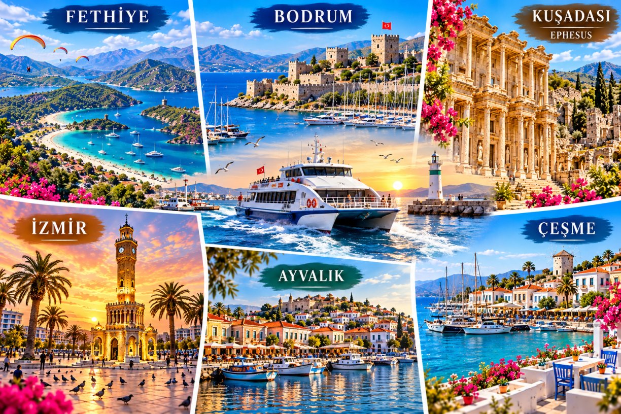 Day trips from the Greek islands to Turkey's Aegean coast