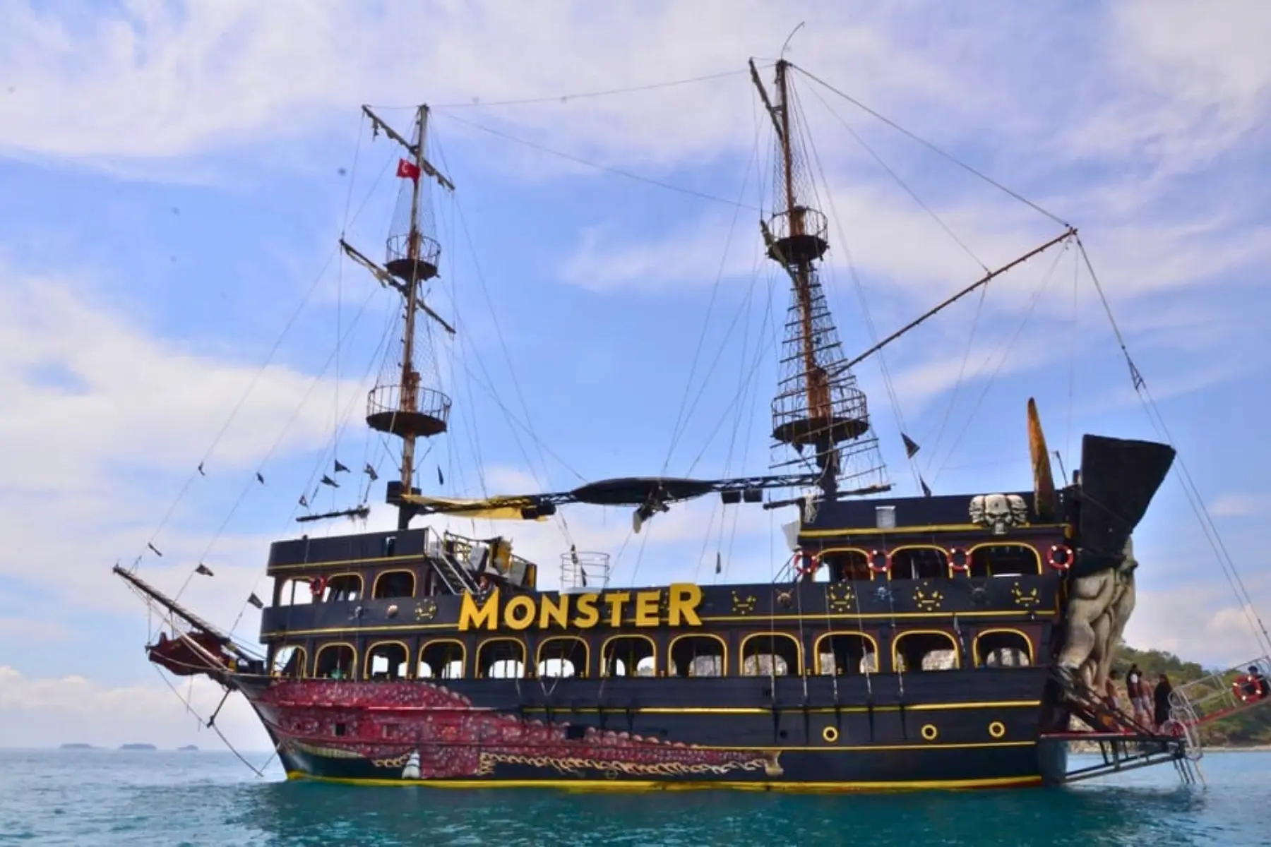 Kemer Pirate Boat Tour Party Boat