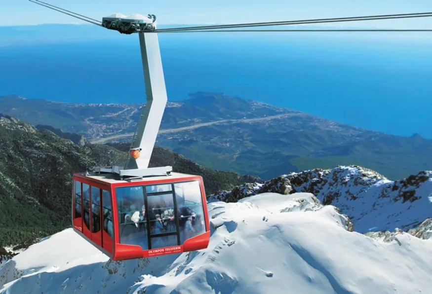 Olympos Cable Car Tour from Kemer – Tahtali Mountain Summit (Shared)
