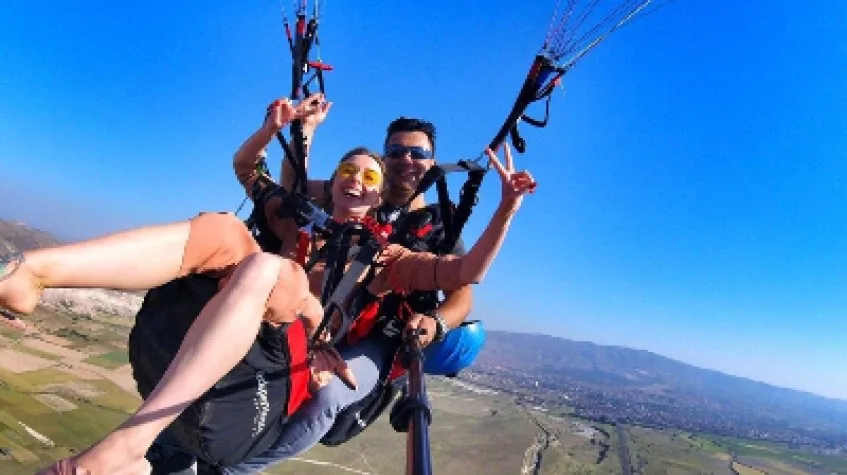 Tandem Paragliding Tour from Cappadocia – Asikli Mountain Flight — photo 5