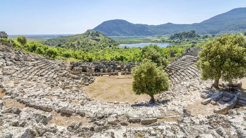 Daily Dalyan City Tour from Dalyan – Kaunos Tombs & Iztuzu Beach (Shared)
